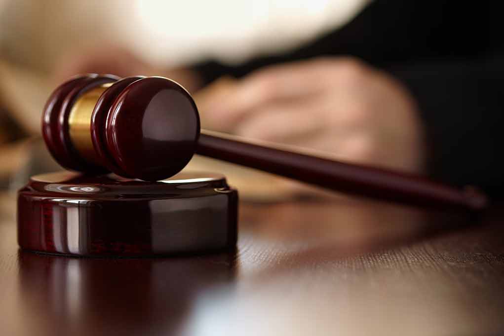 50492266 featured image Gavel resting on a wooden sound block