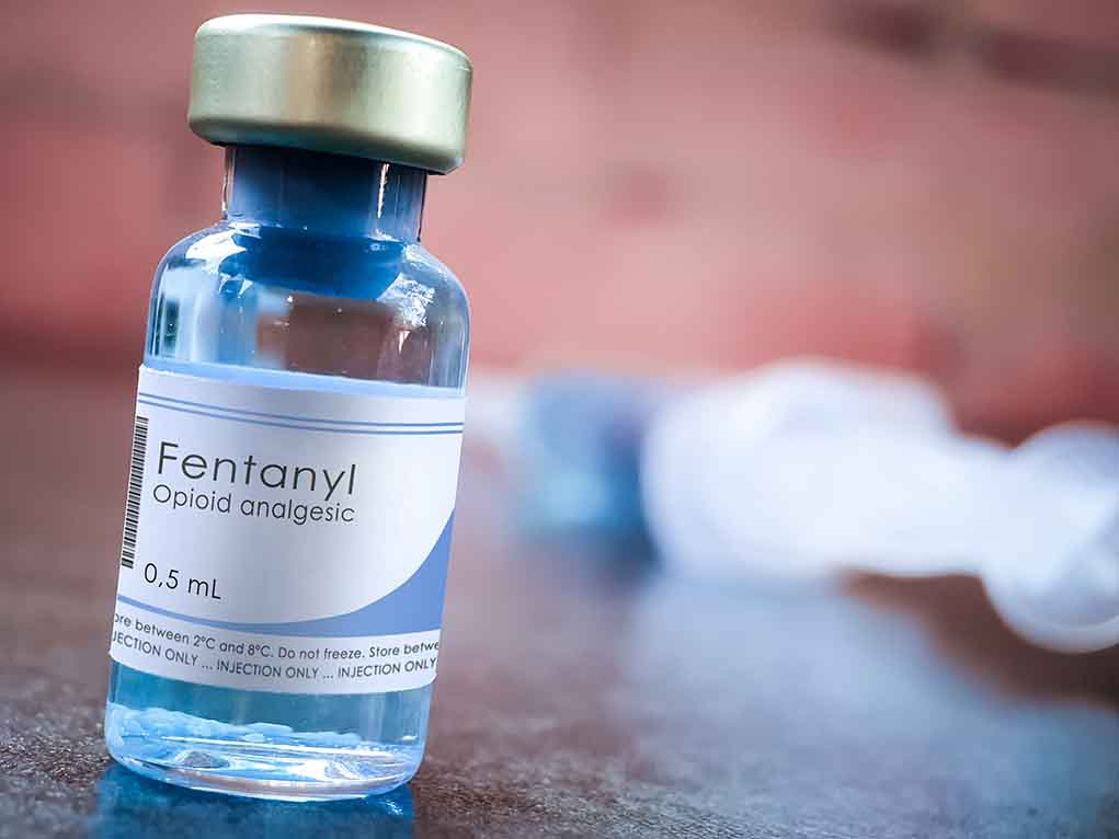 1984338443 featured image Fentanyl vial labeled as opioid analgesic
