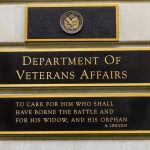 VA BETRAYS Veterans – 35,000 Foreclosures Wreck Families Department of Veterans Affairs building sign with quote.