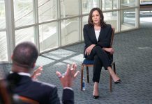 Kamala’s DISASTROUS Interview Proves One Thing – America Was RIGHT! Two people having a formal discussion in office.