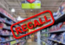 Emergency Recall ALARM – 6 Lives Lost Already! Recall warning over blurred grocery store aisle