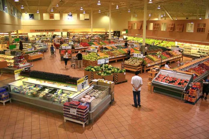 shutterstock_15941416.jpg Interior of a grocery store filled with fresh produce and shoppers