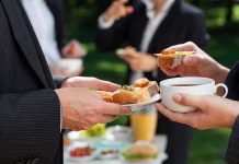 One Christmas Treat Has SURPRISING Health Benefit Professionals enjoying refreshments at an outdoor event