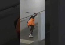 Tennis Star Smashes Racket in Frustration After Upset Loss