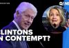 Clintons Send WARNING Ahead of Epstein Testimony