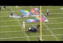 Rookie Absolutely DESTROYS Streaker During Super Bowl