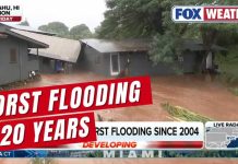 120-Year Old Dam Bursts: 5,500 Flee