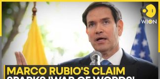 Rubio SNAPS During Briefing - BLASTS Reporters