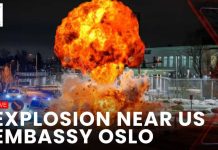 US Embassy EXPLOSION Rocks City