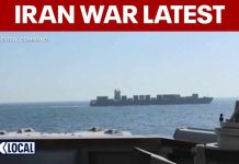 Marines STORM Iranian Ship - Rappel From Choppers