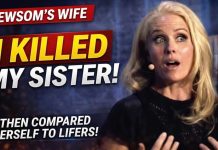 Newsom's Wife Makes BIZARRE, Watch Him SQUIRM