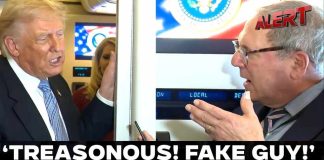 President Trump Gaggles with Press on Air Force One En Route Anchorage, AK, May 15, 2026