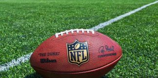Congress DEMANDS NFL Commissioner Testify After He Did THIS! NFL football on a green field.