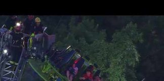 Children rescued after amusement park ride malfunction