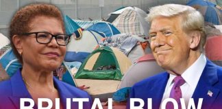 Trump Freezes Homeless Funds Because Of THIS! Karen Bass dealt embarrassing blow as Trump cuts funding to LA homelessness agency
