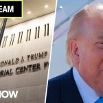 Disgusting Chants Ring Out As Trumps Name REMOVED! LIVE: See Donald Trump's name come off the Kennedy Center as it happens