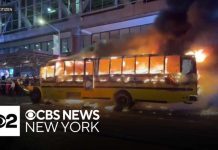 Violence erupts in Times Square during Knicks championship celebration