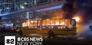 Violence erupts in Times Square during Knicks championship celebration