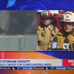 Toxic Plume Blankets City- Fire RAGES On L.A. fire officials provide update on major fire at Boyle Heights facility