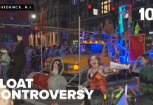 Rhode Island Pride to review float depicting mayor dangling in front of road roller