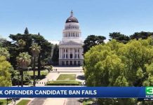 California Senators kill bill barring registered sex offenders from running for public office