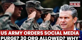 US Army Announces Massive Social Media Purge, Restricts Official Accounts Nationwide | WATCH