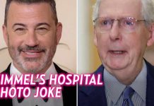 Jimmy Kimmel Pokes Fun at Mitch McConnell’s New Hospital Photo Amid Concerns Over Senator’s Health