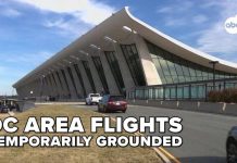 DC-area flights grounded again for strong odor, weeks after similar issue at same facility