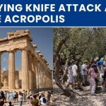 LIVE: Knife Attack Near Greece Acropolis Leaves Two Tourists Injured | NewsX World