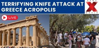 LIVE: Knife Attack Near Greece Acropolis Leaves Two Tourists Injured | NewsX World