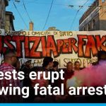 Protests erupt in Bologna after Moroccan man dies under police restraint • FRANCE 24 English