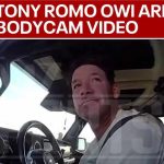 Bodycam Standoff: NFL Star’s Arrest Video Leaked Bodycam Video Released in Tony Romo OWI Arrest