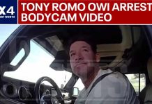 Bodycam Video Released in Tony Romo OWI Arrest