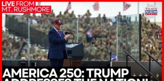 Trump Declares English “The Official Language” During Patriotic Speech LIVE: America 250 Mount Rushmore Event – President Trump’s Historic Address | Times Now World