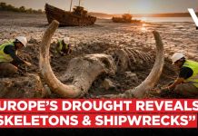 Woolly Mammoth Emerges from Danube As Europe's Historic Drought Exposes Buried Secrets | VERTEX