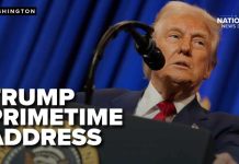 President Trump to address the nation tonight