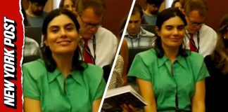 Lindsay Clancy Reporter Sparks Blacklash for Winking at Camera, Vanity Fair Pulls Her Credentials