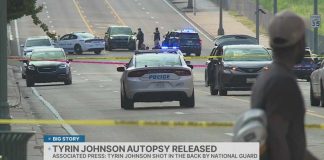 AP: Autopsy shows National Guard shot Tyrin Johnson in the back