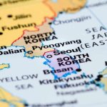 N.Korea Tests Nerves – Launches Missiles On Neighbors Doorstep Map showing North and South Korea, Japan, and China.