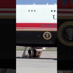 Air Force One emergency slide accidentally deployed