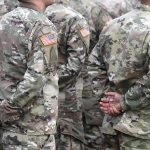 Leaders Panic Over Hegseth’s Military Plans for the Area Soldiers in camouflage uniforms standing in formation