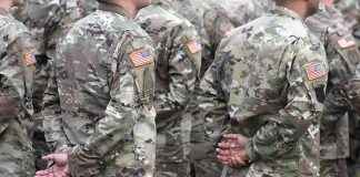 Leaders Panic Over Hegseth’s Military Plans for the Area Soldiers in camouflage uniforms standing in formation