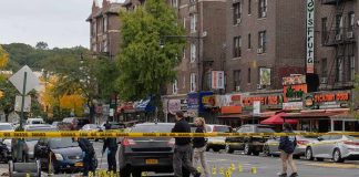 FBI Thwarts ISIS Trump Attack Before First Shot Police investigate a taped-off urban street crime scene