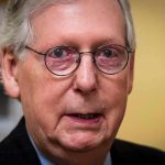 Power Move: McConnell Return Sparks Instant Uproar elderly man with glasses in a close-up portrait