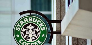 Starbucks MERGES With Chipotle – Shock Announcement! Starbucks coffee shop sign on building exterior