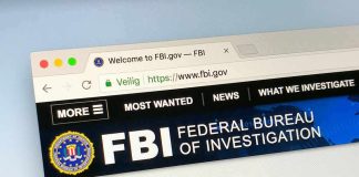 FBI Storms Disgraced Congressmans’s Mansion FBI website open in a browser tab