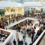 Arrested Mall Suspect Was a ‘Racist Turned Terrorist Crowded shopping mall interior with multiple levels
