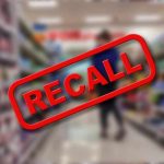 Nationwide Recall Cripples Grocer – Check Your Pantry Recall notice over blurred supermarket aisle