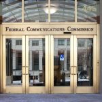 The View’ Openly Campaigns for James Talarico on the Air Federal Communications Commission building entrance with gold doors