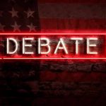 debate sign